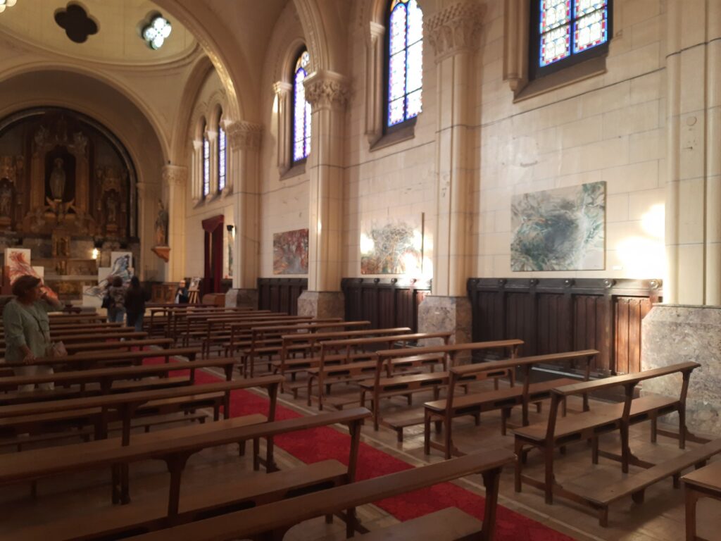 «Seres Alados», obras de Marta Maldonado en la Capilla del Palacio de Vista Alegre, Madrid, 2025 (5)