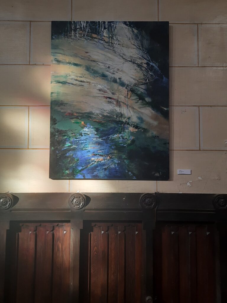 «Seres Alados», obras de Marta Maldonado en la Capilla del Palacio de Vista Alegre, Madrid, 2025 (8)